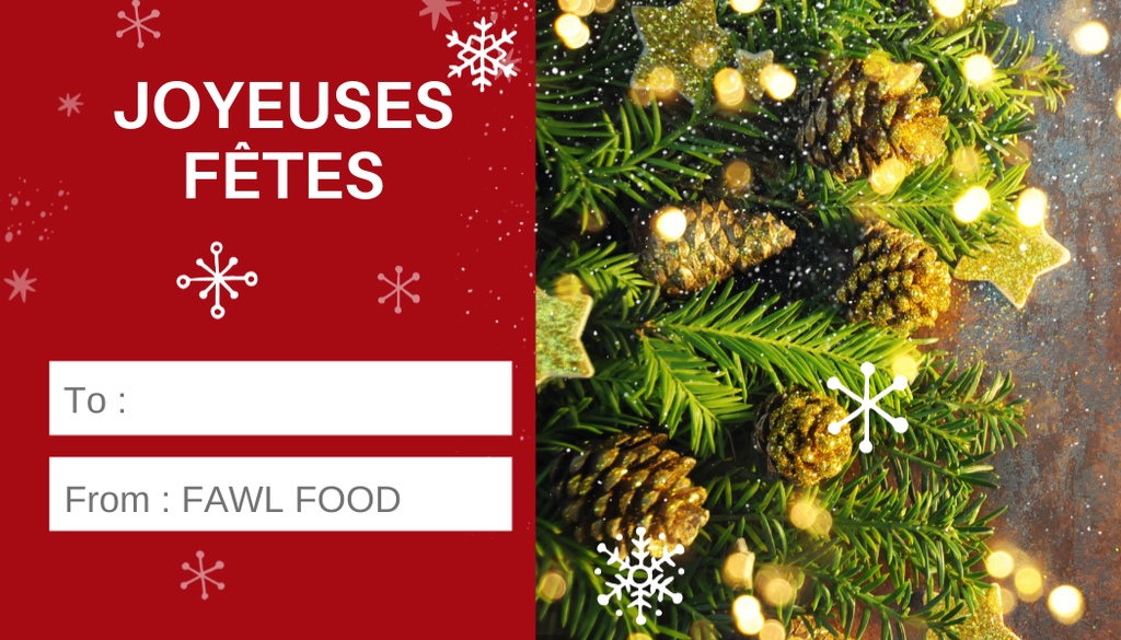 Carte Cadeau FAWL FOOD