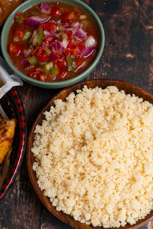 ATIÉKÉ (semoule de manioc ivoirienne)