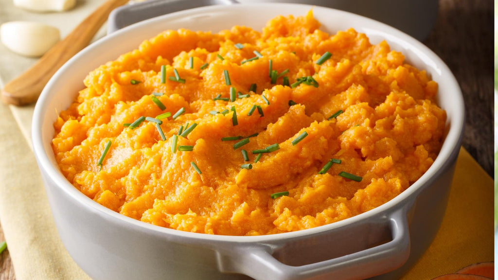ÉCRASÉ DE PATATE DOUCE AU LAIT DE COCO