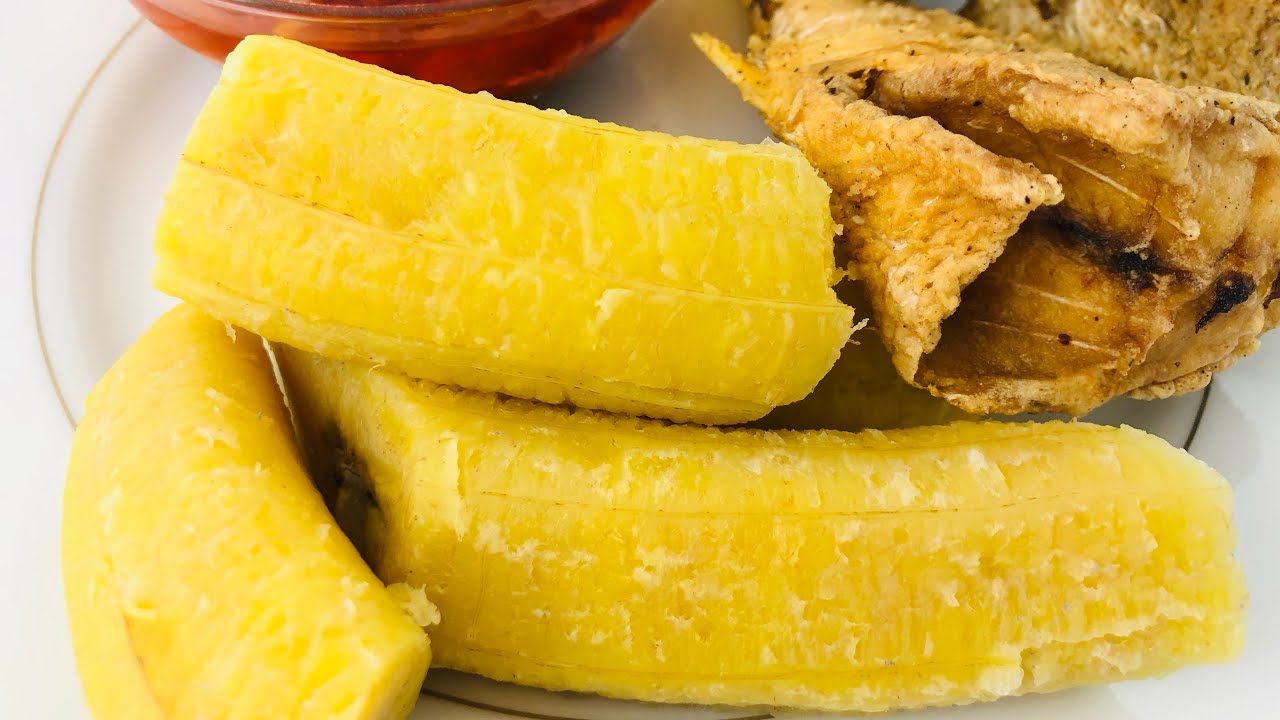 BANANE PLANTAIN VAPEUR
